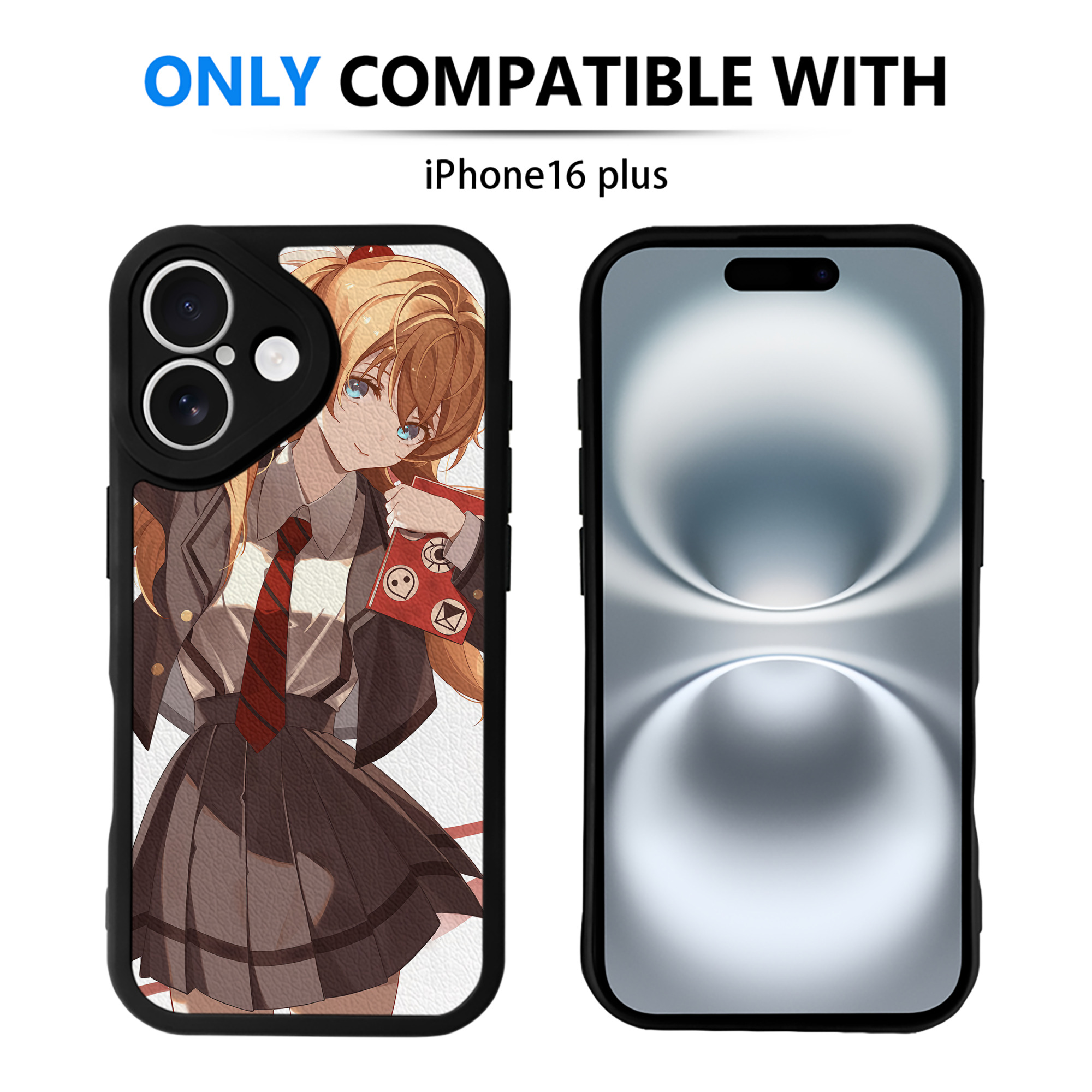 （画像用） EVA 新世紀エヴァンゲリオン 【iPhone 16シリーズ対応】シリコンスマホケース（レザー調） 材質：シリコン